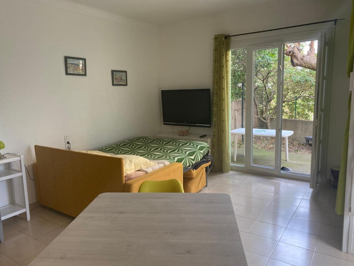 Studio Avec Parking Et Exterieur A 2 Min De La Plage Argelès-sur-Mer Exteriör bild